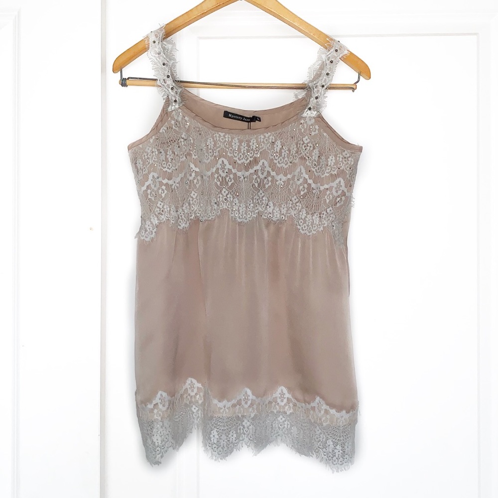 Golden Champagne Top- Women’s Size Medium